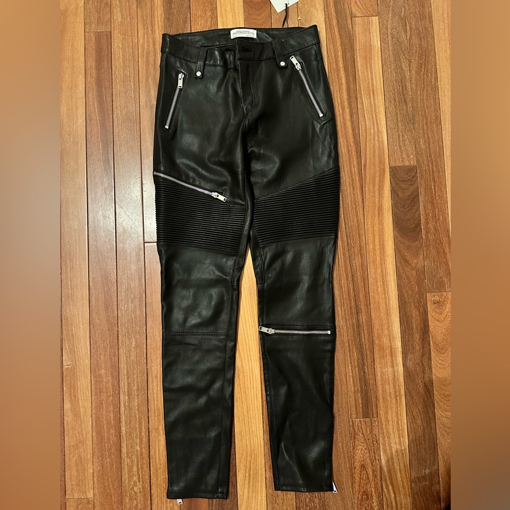 Brand new Zara leather pants